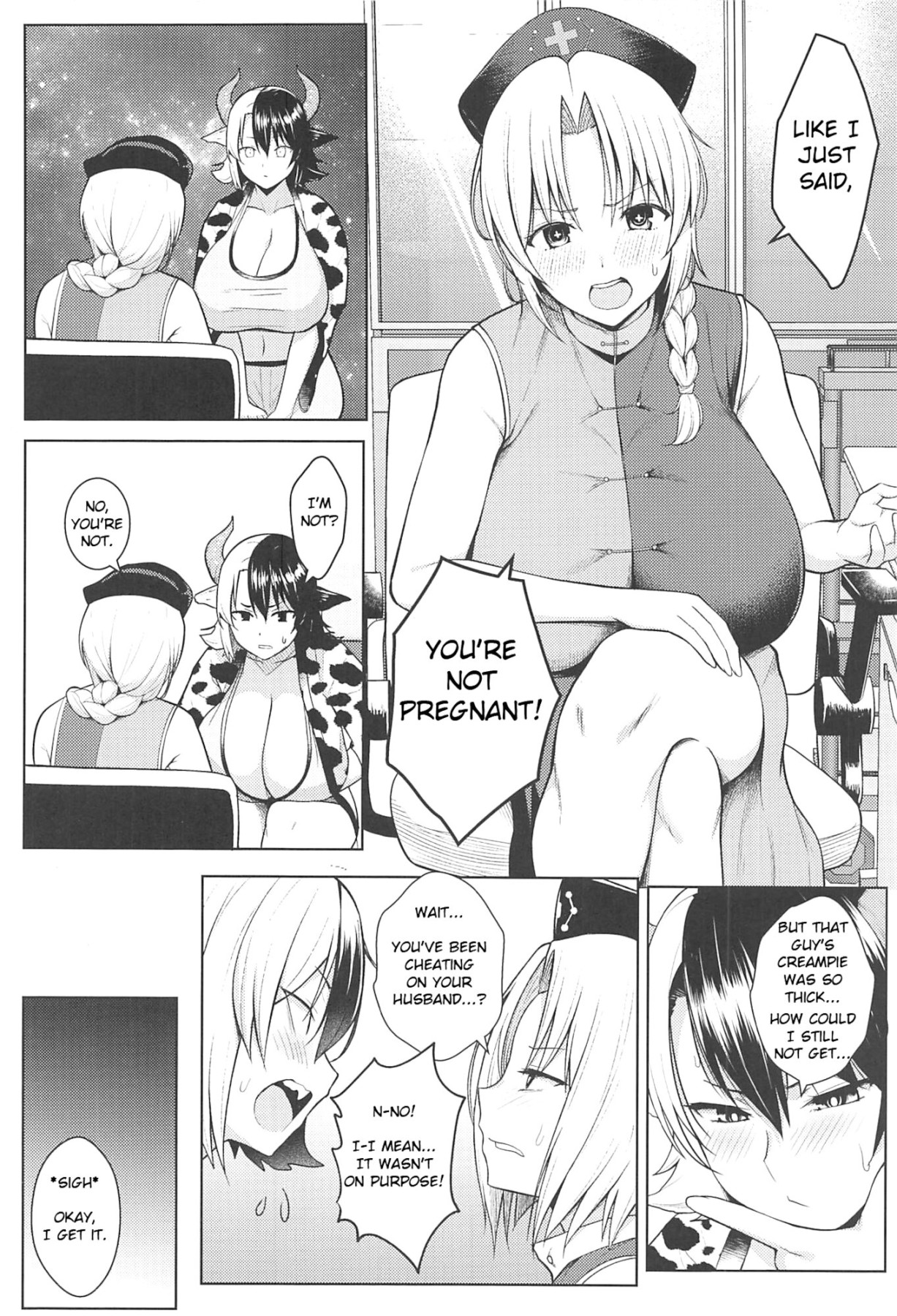 Hentai Manga Comic-It's Your Fault for Having Such Big Boobs, Ma'am! 4-Read-3